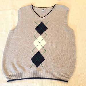 100% cotton Knit Vest